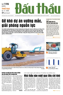 BÁO ĐẤU THẦU SỐ 115 - 2025