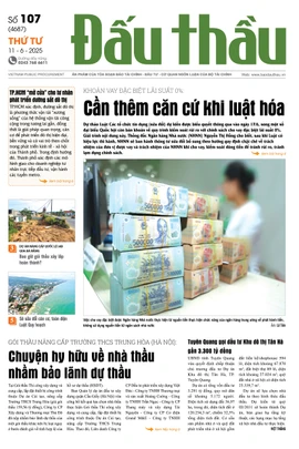 BÁO ĐẤU THẦU SỐ 107 - 2025