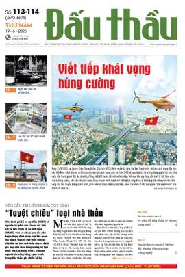 BÁO ĐẤU THẦU SỐ 113-114 - 2025