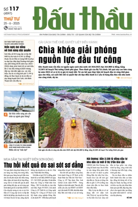 BÁO ĐẤU THẦU SỐ 117 - 2025
