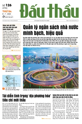 BÁO ĐẤU THẦU SỐ 126 - 2025
