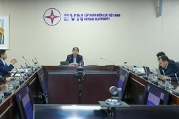 Hội đồng nghiệm thu cấp chủ đầu tư Dự án Nhà máy Điện mặt trời Phước Thái 3 đã họp và thống nhất nghiệm thu hoàn thành, đưa công trình vào sử dụng (ảnh: EVN)