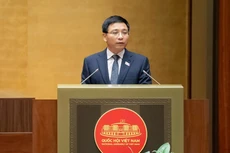 Bộ trưởng Bộ Tài chính Nguyễn Văn Thắng trình bày Báo cáo tóm tắt giải trình, tiếp thu, chỉnh lý dự thảo Nghị quyết về phương án phân bổ ngân sách trung ương năm 2026.