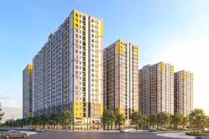 Phối cảnh Dự án khu nhà ở phức hợp cao tầng phường Tam Hiệp ở thành phố Đồng Nai 