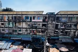 Toàn thành phố hiện có 474 chung cư cũ xây dựng trước năm 1975 cần cải tạo. Ảnh minh họa: Internet