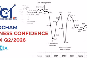 EuroCham đánh giá những kết quả này phù hợp với bức tranh kinh tế vĩ mô khi GDP Việt Nam tăng 8,18% trong sáu tháng đầu năm, cùng với hàng loạt cải cách nhằm thu hút dòng vốn FDI chất lượng cao