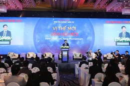 Ông Phạm Văn Hoành, Tổng Biên tập Báo Tài chính – Đầu tư phát biểu khai mạc Diễn đàn. Ảnh: Lê Toàn