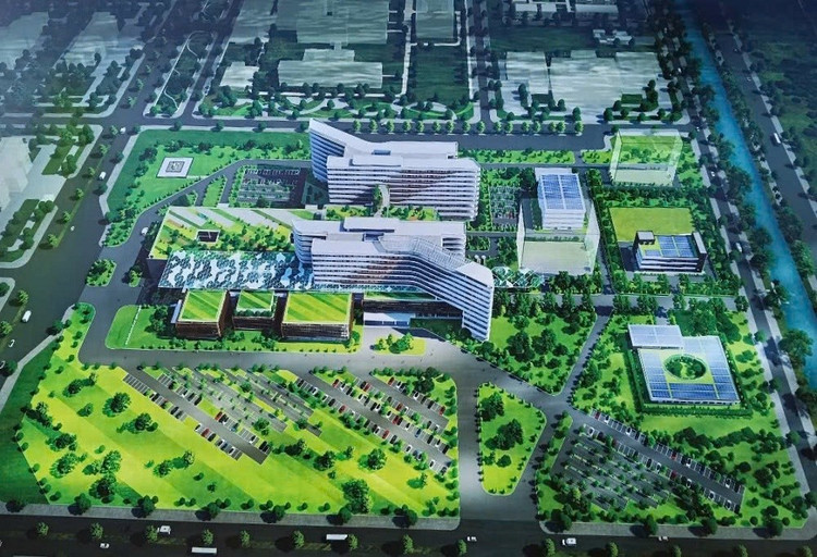 Phối cảnh Bệnh viện đa khoa Cà Mau quy mô 1.200 giường bệnh (ảnh internet)