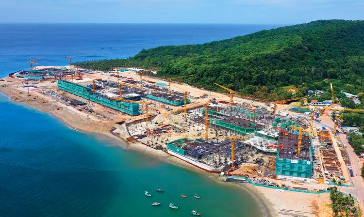 An Giang đang triển khai 21 dự án trọng điểm phục vụ Hội nghị cấp cao APEC 2027 tại Phú Quốc. Ảnh: Lê Tiên