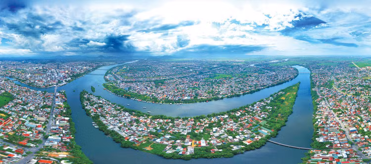 Dự án Chương trình phát triển các đô thị loại II (các đô thị xanh) - Tiểu dự án Thừa Thiên Huế có tổng mức đầu tư 2.208,213 tỷ đồng. Ảnh: Lê Tiên