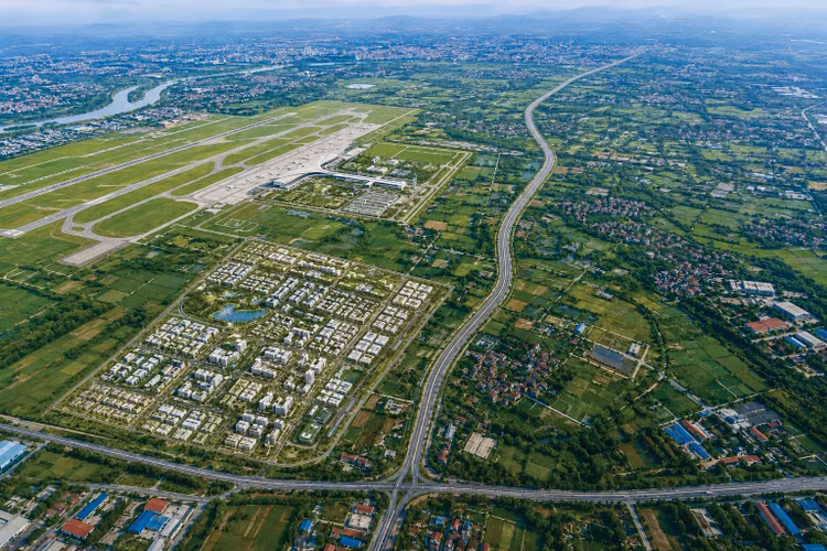 Hai siêu dự án đường kết nối sân bay Gia Bình áp dụng hợp đồng BT, thanh toán bằng quỹ đất đối ứng. Ảnh minh họa: Phúc An