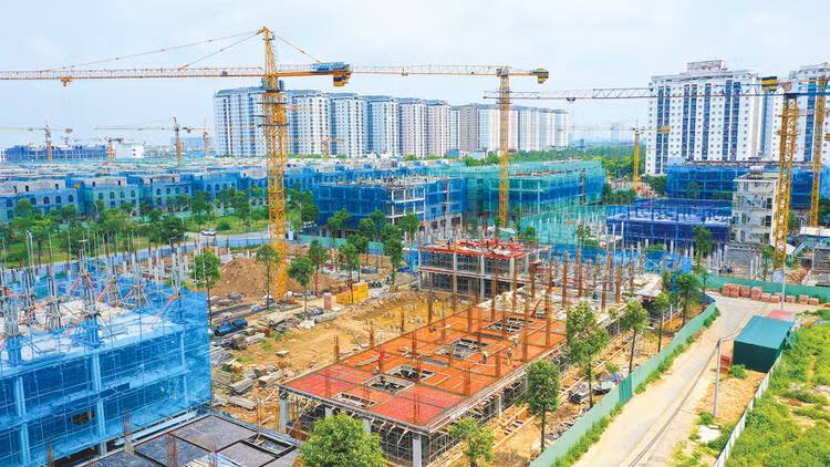 Hàng nghìn dự án đầu tư bị ách tắc lâu nay vì quy hoạch và đất đai đã có cơ sở pháp lý để tiếp tục triển khai, tái khởi động. Ảnh: Lê Tiên