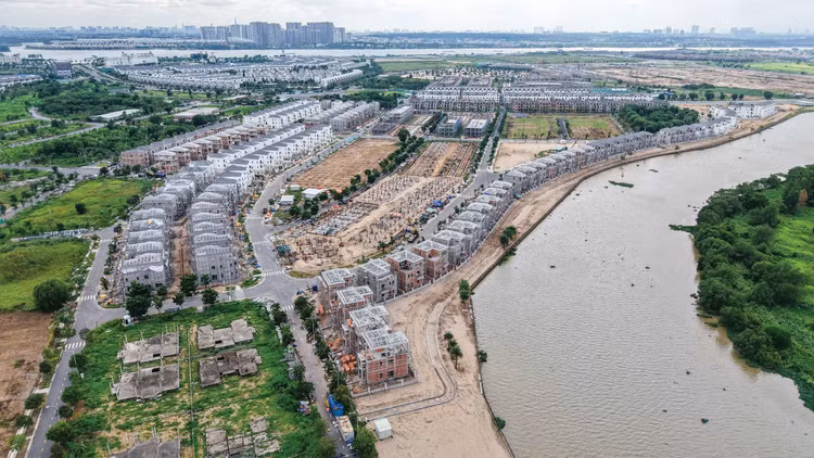Tại Aqua City, hơn 1.000 sản phẩm đã đủ điều kiện kinh doanh và Novaland đặt mục tiêu bàn giao khoảng 9.200 sản phẩm trong giai đoạn 2026 – 2027. Ảnh: Tống Trang