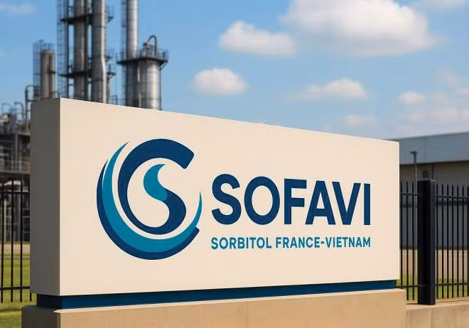 Công ty CP Sorbitol Pháp - Việt dự kiến vận hành nhà máy sản xuất sorbitol vào cuối tháng 4/2026. Ảnh: NC st