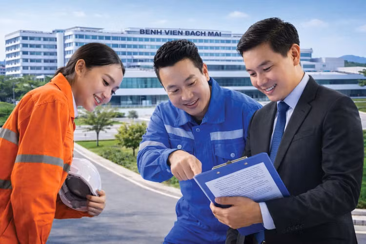 Gói thầu Mua bảo hiểm cháy nổ bắt buộc của Bệnh viện Bạch Mai có 3 nhà thầu tham dự, cùng chào giá dự thầu là 4.043.023.069,8 đồng. Ảnh minh họa: Phú An AI