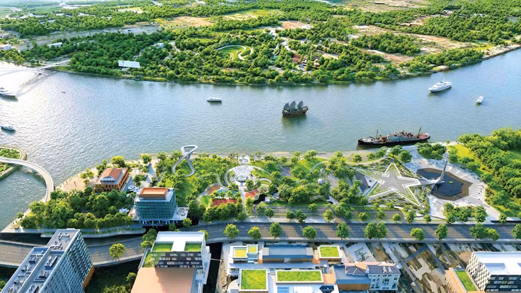 Thủ tướng yêu cầu các bộ, ngành, cơ quan, địa phương coi việc triển khai các dự án trọng điểm là một trong những nhiệm vụ chính trị quan trọng hàng đầu. Ảnh phối cảnh: Song Lê