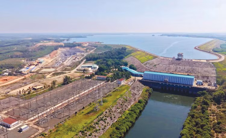 Dự án Nhà máy Thủy điện Trị An mở rộng dự kiến hoàn thành, đưa vào vận hành trong năm 2027. Ảnh: Ngọc Linh