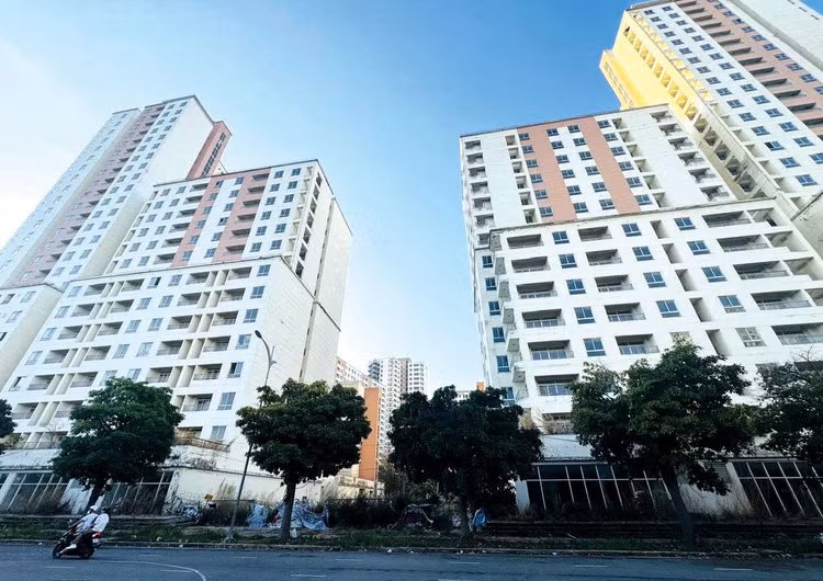 5 lô đất gắn với 3.790 căn hộ tái định cư là một phần của chương trình xây dựng 12.500 căn hộ phục vụ tái định cư Khu đô thị mới Thủ Thiêm. Ảnh: Bảo Tín