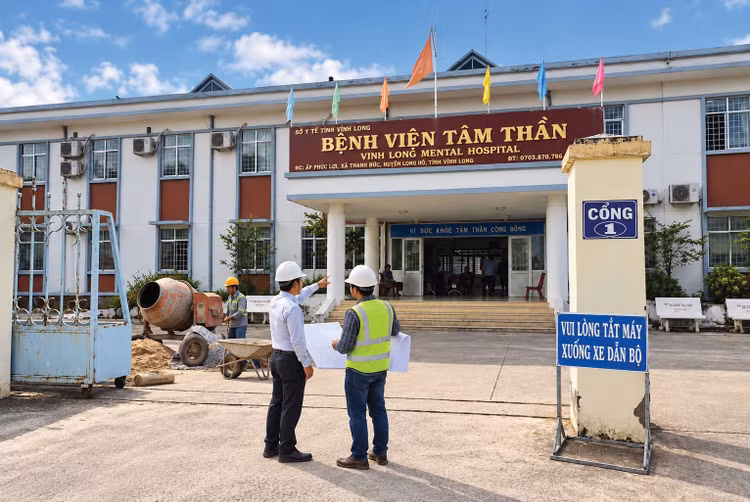 Dự án Bệnh viện Tâm thần tỉnh Vĩnh Long được đầu tư nhằm xây mới 2 hạng mục khoa khám bệnh, các công trình phụ trợ, hạ tầng kỹ thuật và cải tạo một số hạng mục hiện hữu. Ảnh minh họa: Phúc An
