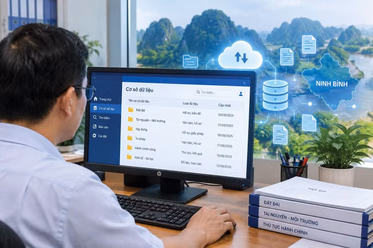 Gói thầu Số hóa và tạo lập cơ sở dữ liệu tài liệu lưu trữ giấy của cấp huyện đã kết thúc hoạt động có giá 24,931 tỷ đồng, do Trung tâm Lưu trữ lịch sử tỉnh Ninh Bình làm chủ đầu tư. Ảnh minh họa: Phúc An