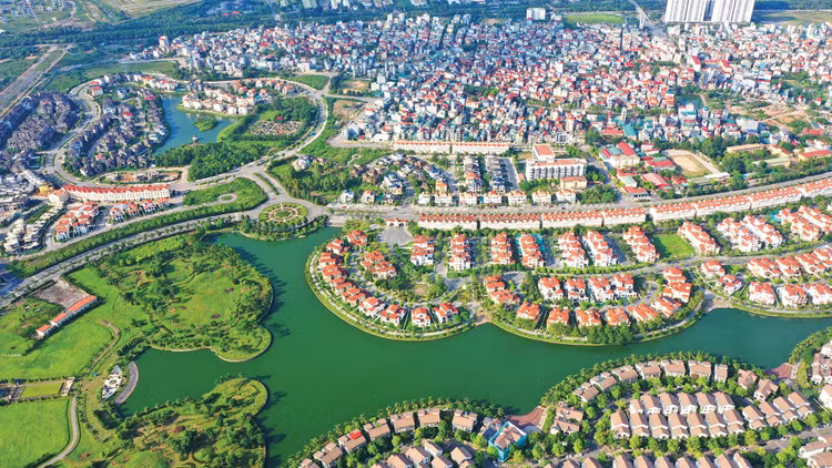 Các dự án khu đô thị có diện tích đất ở và đất thương mại dịch vụ cao tạo ra nguồn thu ngân sách nhà nước lớn cho địa phương thông qua đấu thầu. Ảnh: Lê Tiên