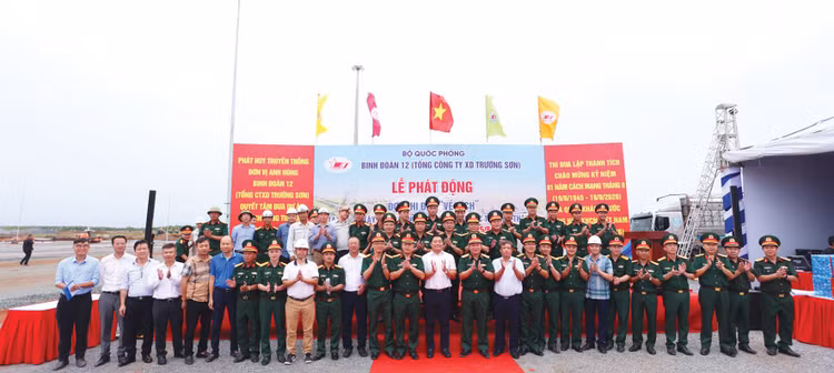 Tổng công ty Xây dựng Trường Sơn phát động đợt thi đua “về đích” trên các gói thầu được giao thi công tại Dự án Cảng hàng không quốc tế Long Thành