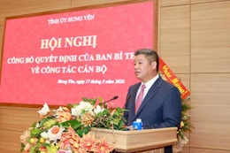 Tân Phó Bí thư Tỉnh ủy Hưng Yên Nguyễn Mạnh Quyền - Ảnh: VGP/Minh Anh