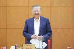 Tổng Bí thư Tô Lâm phát biểu chỉ đạo - Ảnh: TTXVN