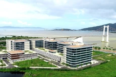 Hai không gian tại Khu công viên phần mềm số 2 được bố trí làm Trung tâm điều hành Trung tâm tài chính quốc tế tại Đà Nẵng