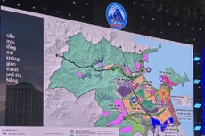 Liên kết vị trí Khu thương mại tự do Đà Nẵng (màu hồng)