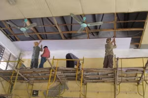 Gói thầu số 06 Thi công sửa chữa, chống xuống cấp một số hạng mục nhà giảng đường A1 và A4 