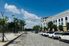 Cổ phiếu bất động sản đang ở giai đoạn tích lũy lành mạnh quanh vùng định giá trung bình sau một đợt tăng trưởng mạnh. Ảnh: Trường An