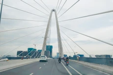 Cầu Thủ Thiêm 2 nằm trong danh sách dự án BT bị rà soát lại giá trị quỹ đất đối ứng để thanh toán cho nhà đầu tư. Ảnh: Gia An