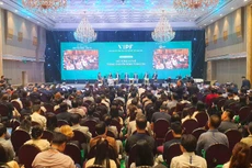 Sự kiện quy tụ các nhà hoạch định chính sách, chuyên gia, nhà đầu tư trong và ngoài nước nhằm phân tích bối cảnh mới của thị trường trong dòng chảy chuyển động toàn cầu và nhận diện cơ hội tăng trưởng mới cho lĩnh vực bất động sản công nghiệp. Ảnh: Lê Toàn