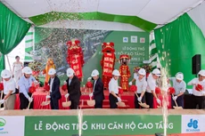 Trong dự án này, Xây dựng Hòa Bình đảm nhận vai trò tổng thầu khu căn hộ cao tầng Phân khu 5-3, gồm 4 tháp, mỗi tháp cao 41 tầng, là một trong những phân khu cao tầng lớn của toàn dự án