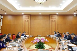 Tổng Bí thư Tô Lâm chủ trì phiên họp - Ảnh: TTXVN