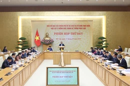 Thủ tướng Chính phủ nhấn mạnh, phải tiếp tục xác định "thể chế là đột phá của đột phá" để có cách ứng xử phù hợp cả trong lãnh đạo, chỉ đạo - Ảnh: VGP/Nhật Bắc