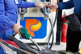 Xăng RON95-III tăng 2.073 đồng/lít so với kỳ điều hành ngày 7/3, lên mức 29.120 đồng/lít. Xăng E5RON92 tăng 1.344 đồng/lít, lên 26.570 đồng/lít