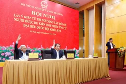 Biểu quyết nhất trí giới thiệu nhân sự ứng cử đại biểu Quốc hội khóa 16