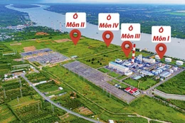 Các dự án sử dụng khí Lô B - Ô Môn là dự án khí điện lớn bậc nhất của Việt Nam.