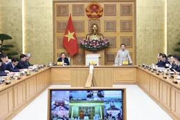 Phó Thủ tướng Trần Hồng Hà điều hành phiên họp - Ảnh: VGP/Minh Khôi