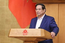 Thủ tướng phát biểu kết luận phiên họp Chính phủ thường kỳ tháng 11 - Ảnh: VGP/Nhật Bắc