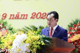 Đồng chí Trịnh Việt Hùng được bổ nhiệm giữ chức Thứ trưởng Thường trực Bộ Nông nghiệp và Môi trường. (Ảnh: Tuấn Khôi/TTXVN)