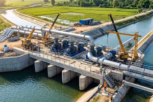 Hải Minh trúng gói thầu nâng cấp trạm bơm 56 tỷ đồng tại Ninh Bình