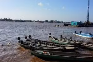 Cà Mau: 480 tỷ đồng xây dựng kè bờ sông thị trấn Gành Hào đoạn G6