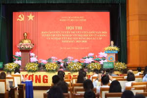 Đảng ủy Bộ Tài chính tổ chức Hội thi báo cáo viên, tuyên truyền viên giỏi trong Đảng bộ Bộ Tài chính
