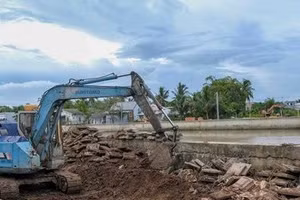 Nghệ An: Đại Yên Bình được chỉ định làm kè chống sạt lở khẩn cấp tại Con Cuông