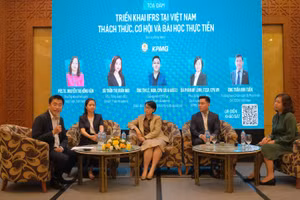 Hội thảo “Nâng cao minh bạch tài chính thông qua áp dụng Chuẩn mực Báo cáo tài chính quốc tế (IFRS) - Bước tiến nâng hạng thị trường chứng khoán Việt Nam”