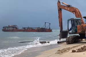 Liên danh 3 thành viên trúng gói thầu xử lý sạt lở bờ biển 238 tỷ đồng tại Huế