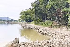 Khánh Hòa tìm được nhà thầu thực hiện gói thầu 234 tỷ đồng xây kè sông Cái